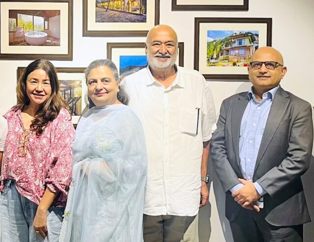 LtoR- Priya Thakur-Director, LaRiSa Hotels and Resorts, Achint Kaur Sandhu-Partner, Grassmere Resorts, Wg Cdr Lali Sandhu- Partner, Grassmere Resorts, Randhir Narayan- Director, LaRiSa Hotels and Resorts Priya Thakur-Director, LaRiSa Hotels and Resorts, Achint Kaur Sandhu-Partner, Grassmere Resorts, Wg Cdr Lali Sandhu- Partner, Grassmere Resorts, Randhir Narayan- Director, LaRiSa Hotels and Resorts