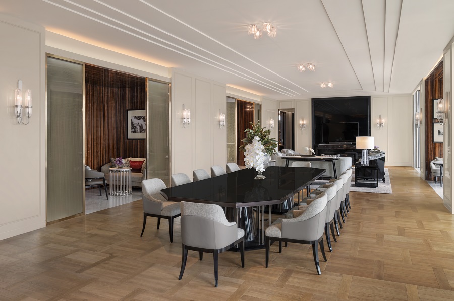The Ritz Carlton Suite Dining Room